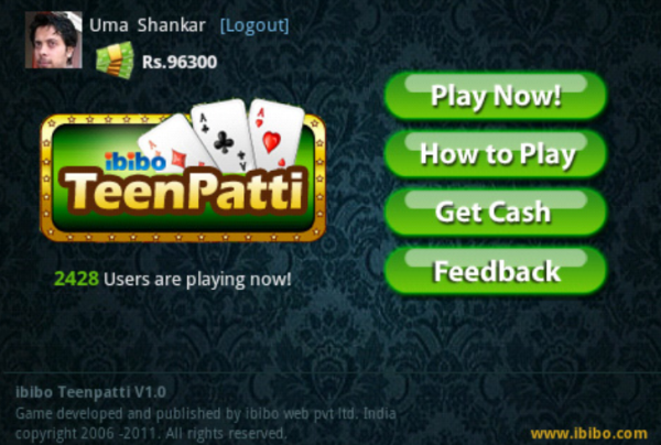 Ibibo Teen Patti